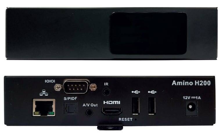 Amino H200 4K UHD IPTV Set-top Box, Optimized to Deliver Live